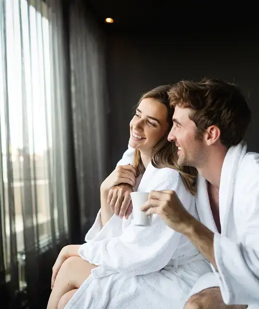 couple romantique détente